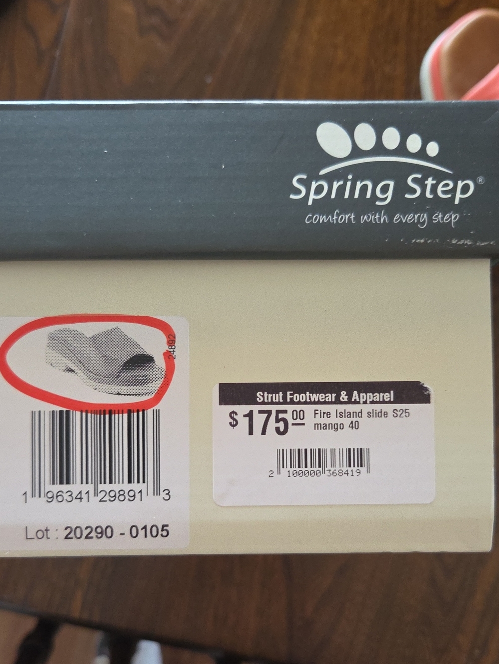 Spring Step Sandal 40 - Picture 5 of 5